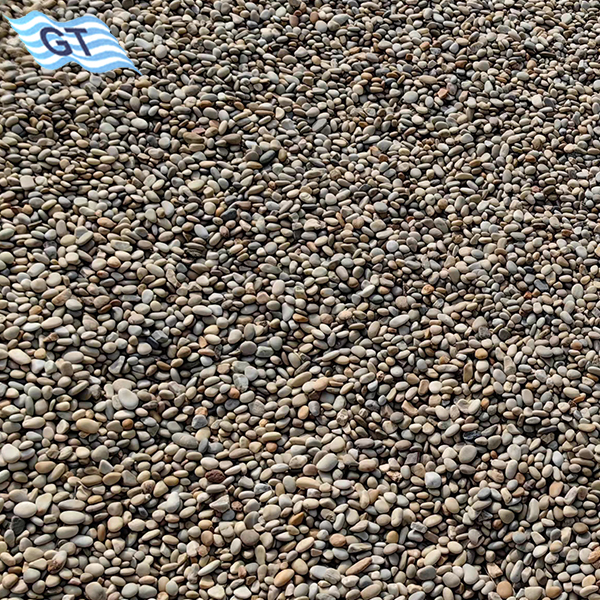 natural beach pebbles size 1"